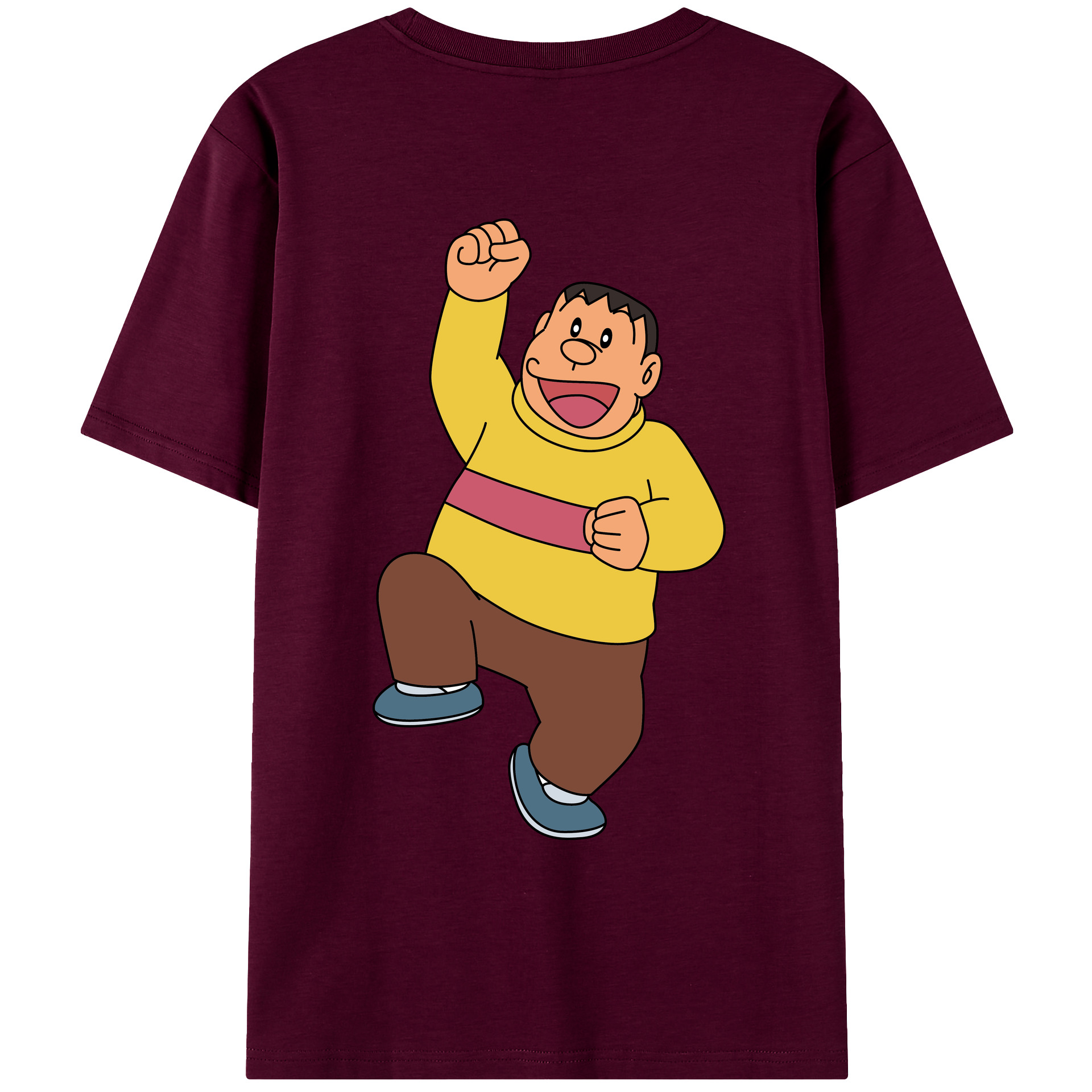 （画像用） ドラえもん 剛田武 Doraemon Gouta Takeshi レディース半袖Tシャツ(バックプリント)